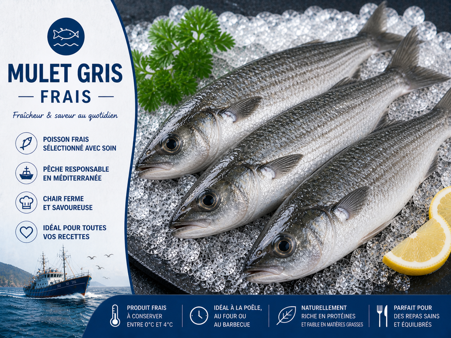 Mulet gris