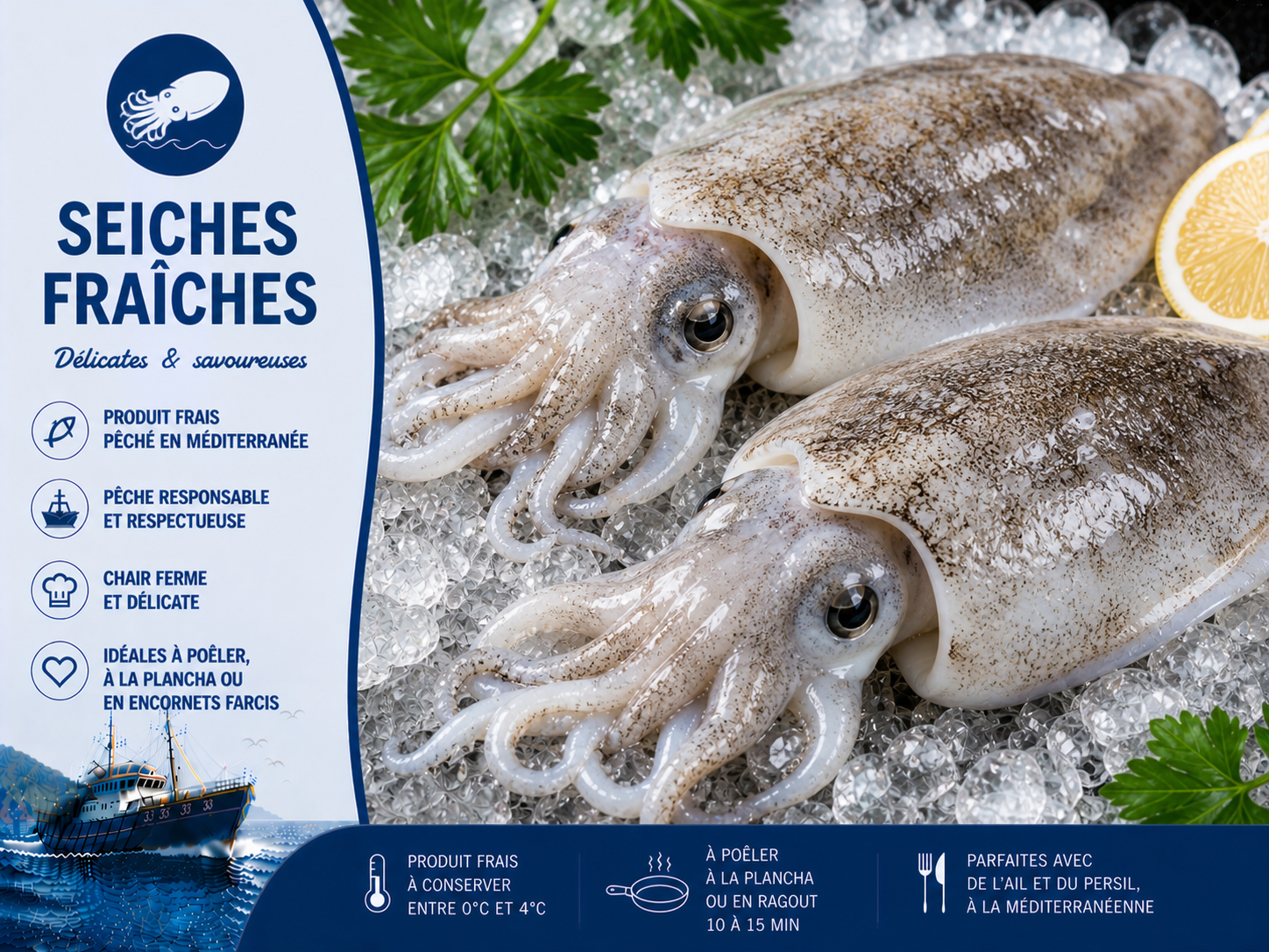 Seiches fraîches