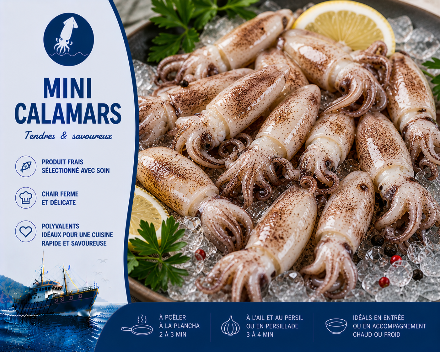 Mini calamars